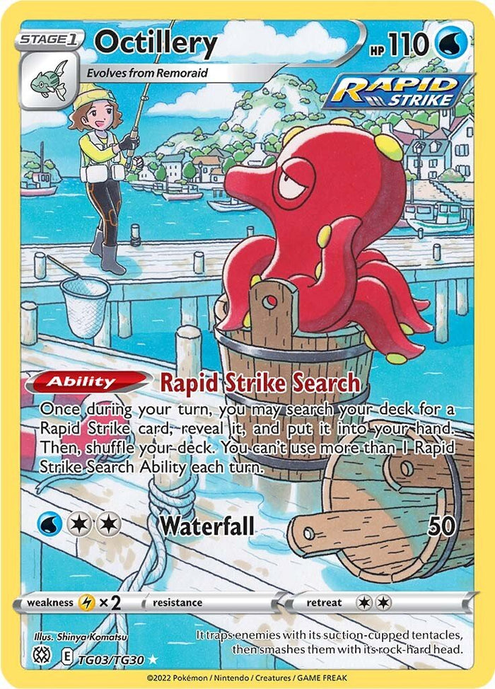 TG03 Octillery Ultra Rare Brilliant Stars