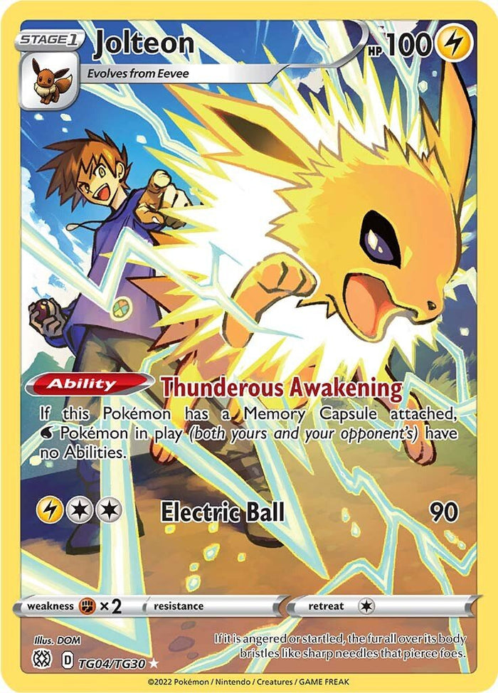 TG04 Jolteon Ultra Rare Brilliant Stars