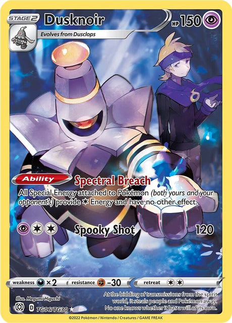 Pokemon Brilliant Stars Dusknoir #TG06