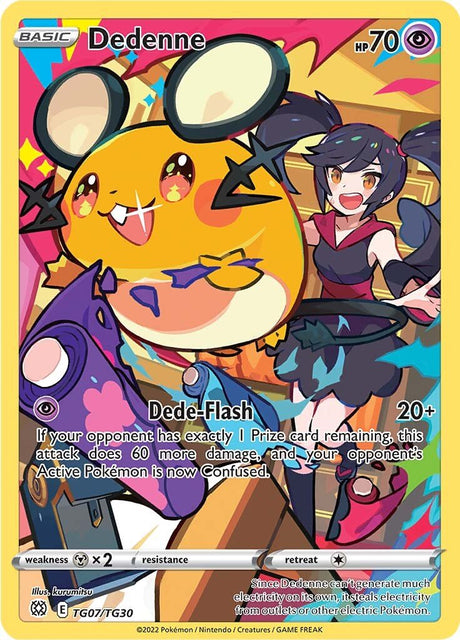 Pokemon Brilliant Stars Dedenne #TG07