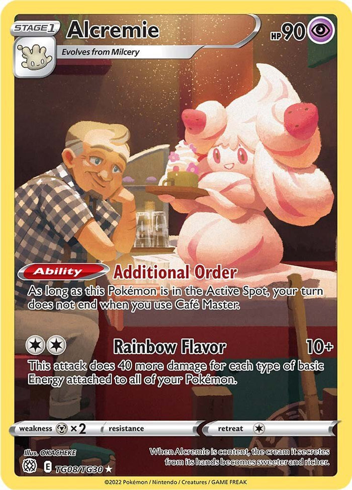 TG08 Alcremie Ultra Rare Brilliant Stars