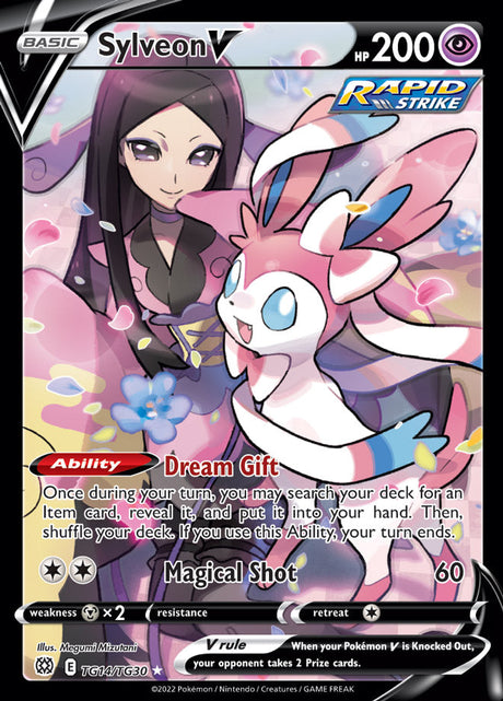 Pokemon Brilliant Stars Sylveon V #TG14