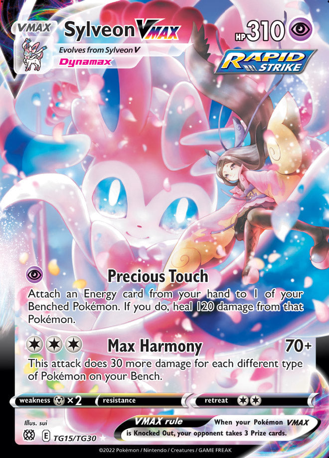 Sylveon #TG15/TG30 Ultra Rare - Brilliant Stars Pokemon card