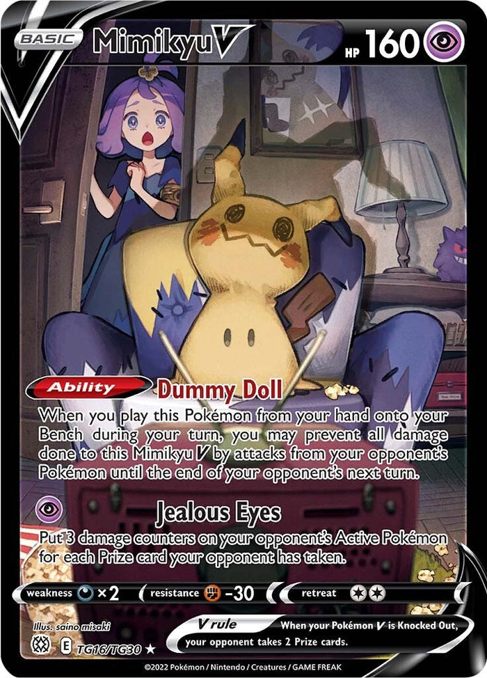 TG16 Mimikyu Ultra Rare Brilliant Stars