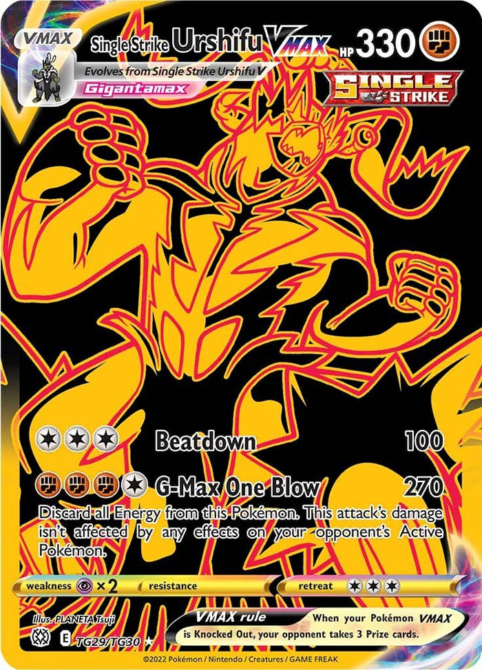 TG29 Urshifu Ultra Rare Brilliant Stars
