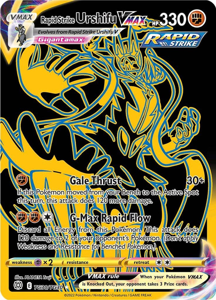 TG30 Urshifu Ultra Rare Brilliant Stars