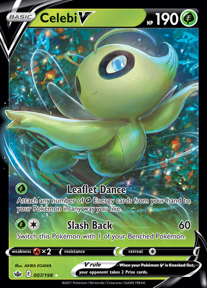 0007 Celebi Ultra Rare Chilling Reign