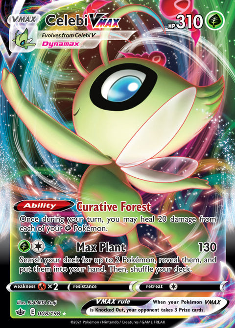 0008 Celebi Ultra Rare Chilling Reign
