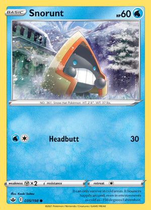 0035 Snorunt Common Chilling Reign