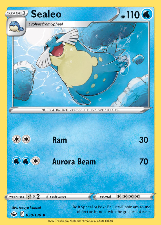 0038 Sealeo Uncommon Chilling Reign