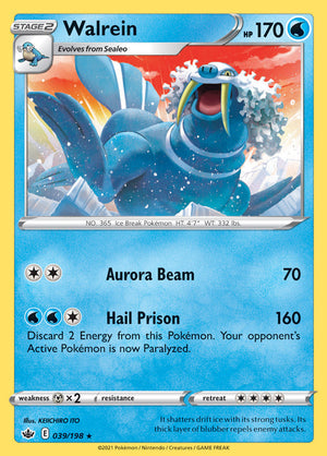 0039 Walrein Rare Chilling Reign