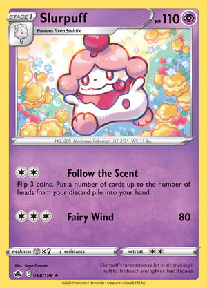 0068 Slurpuff Rare Chilling Reign