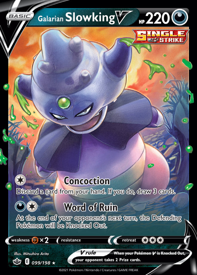 Slowking #99/198 Ultra Rare - Chilling Reign Pokemon card