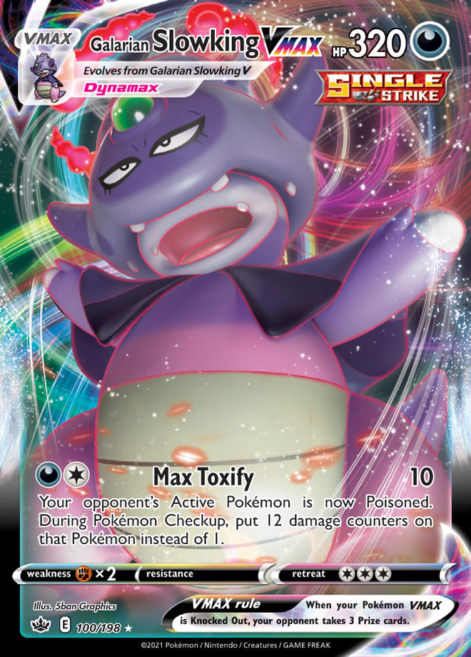 Slowking #100/198 Ultra Rare - Chilling Reign Pokemon card