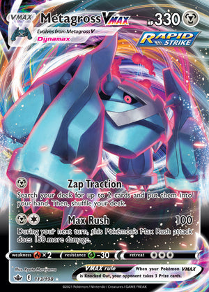 0113 Metagross Ultra Rare Chilling Reign