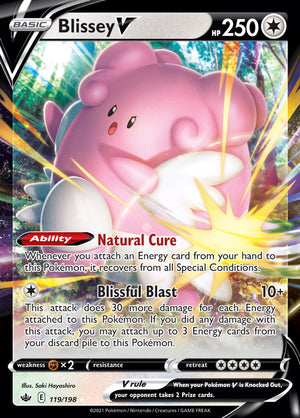 0119 Blissey Ultra Rare Chilling Reign