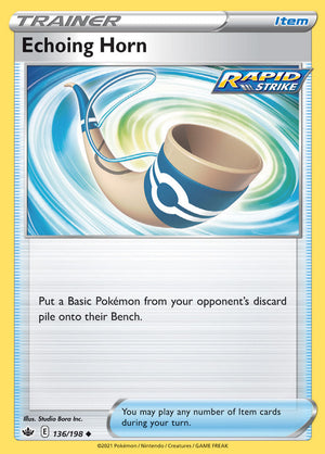 0136 Echoing Horn Uncommon Chilling Reign