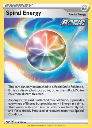 0159 Spiral Energy Uncommon Chilling Reign