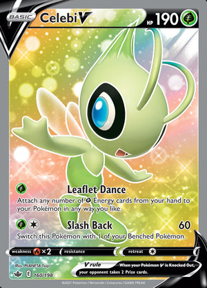 0160 Celebi Ultra Rare Chilling Reign