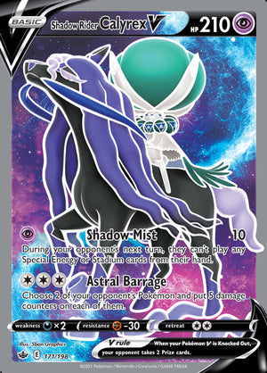 0171 Calyrex Ultra Rare Chilling Reign