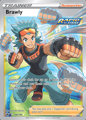 0188 Brawly Ultra Rare Chilling Reign