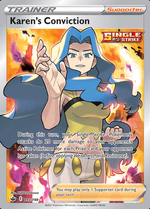 0193 Karen Ultra Rare Chilling Reign