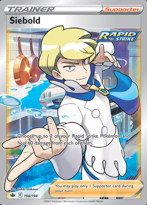 0198 Siebold Ultra Rare Chilling Reign