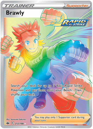 0212 Brawly Secret Rare Chilling Reign