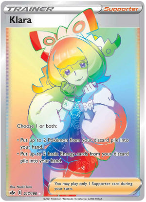 0217 Klara Secret Rare Chilling Reign