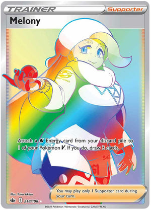 0218 Melony Secret Rare Chilling Reign