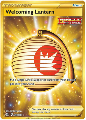 0230 Welcoming Lantern Secret Rare Chilling Reign