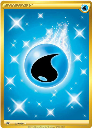 0231 Water Energy Secret Rare Chilling Reign