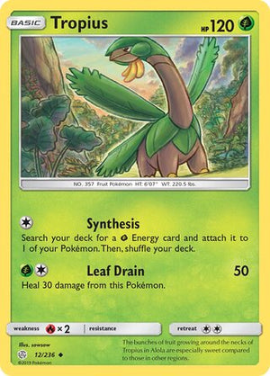 0012 Tropius Uncommon Cosmic Eclipse