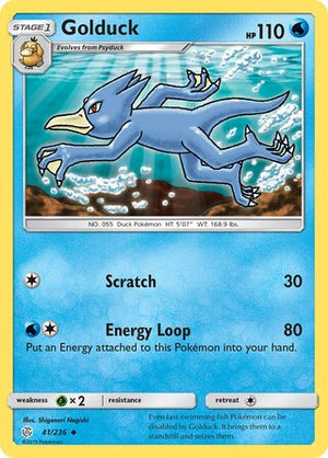 0041 Golduck Uncommon Cosmic Eclipse