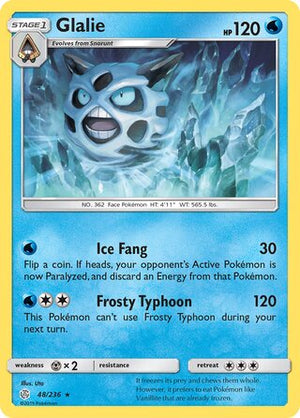 0048 Glalie Rare Cosmic Eclipse