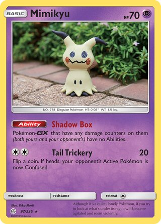 Pokemon Cosmic Eclipse Mimikyu #97