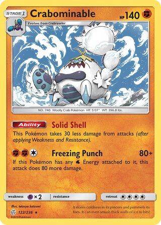 0122 Crabominable Rare Cosmic Eclipse