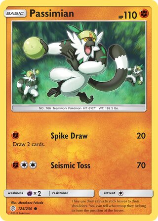 Pokemon Cosmic Eclipse Passimian #125