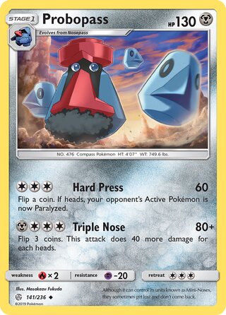 0141 Probopass Uncommon Cosmic Eclipse