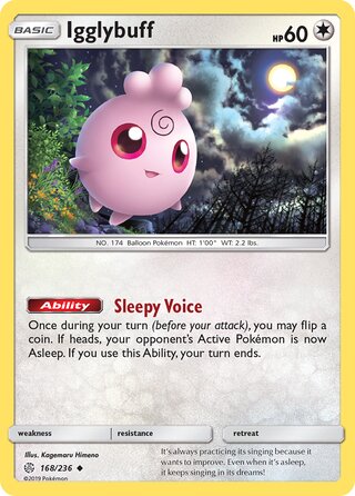 0168 Igglybuff Uncommon Cosmic Eclipse