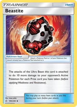 Pokemon Cosmic Eclipse Beastite #185