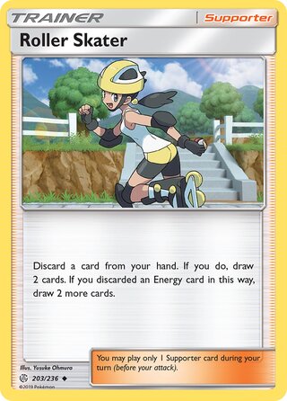 Pokemon Cosmic Eclipse Roller Skater #203