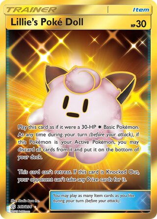 0267 Lillie Secret Rare Cosmic Eclipse