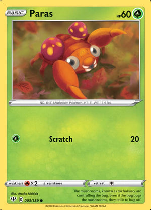 0003 Paras Common Darkness Ablaze