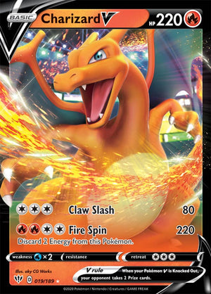 0019 Charizard Ultra Rare Darkness Ablaze