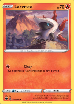0029 Larvesta Common Darkness Ablaze