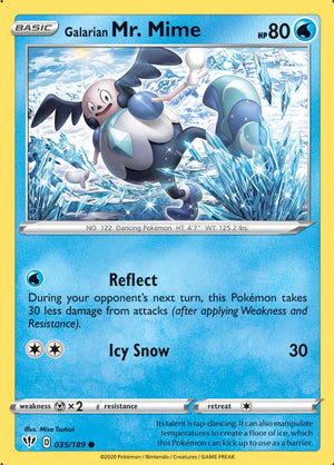 0035 Mr. Mime Common Darkness Ablaze