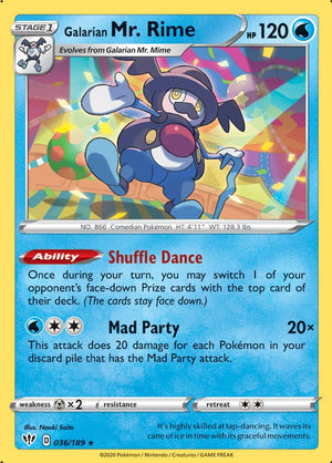 0036 Mr. Rime Rare Darkness Ablaze