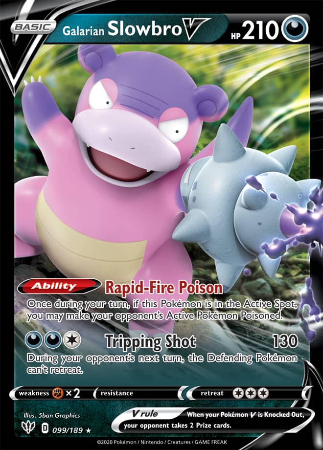 Slowbro #99/189 Ultra Rare - Darkness Ablaze Pokemon card