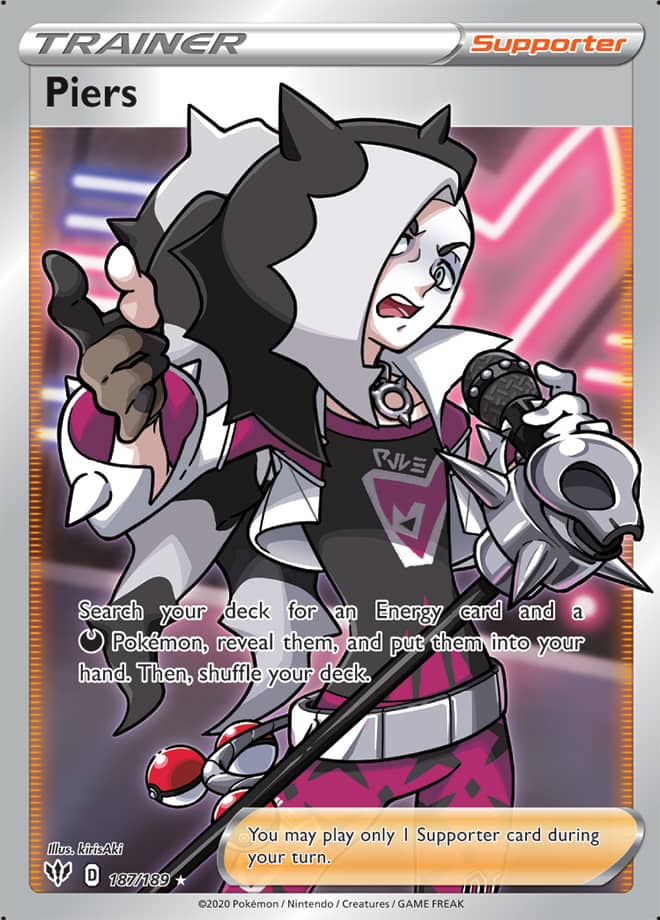 0187 Piers Ultra Rare Darkness Ablaze